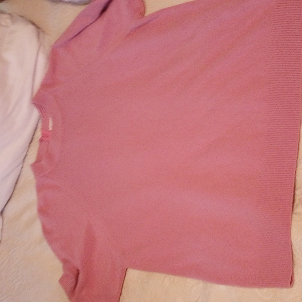 Sweater shirt short sleeve